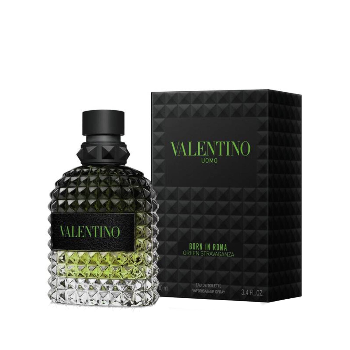 VALENTINO BORN IN ROMA GREEN STRAVAGANZA UOMO EAU DE PARFUM 100 ML (SCATOLATO)