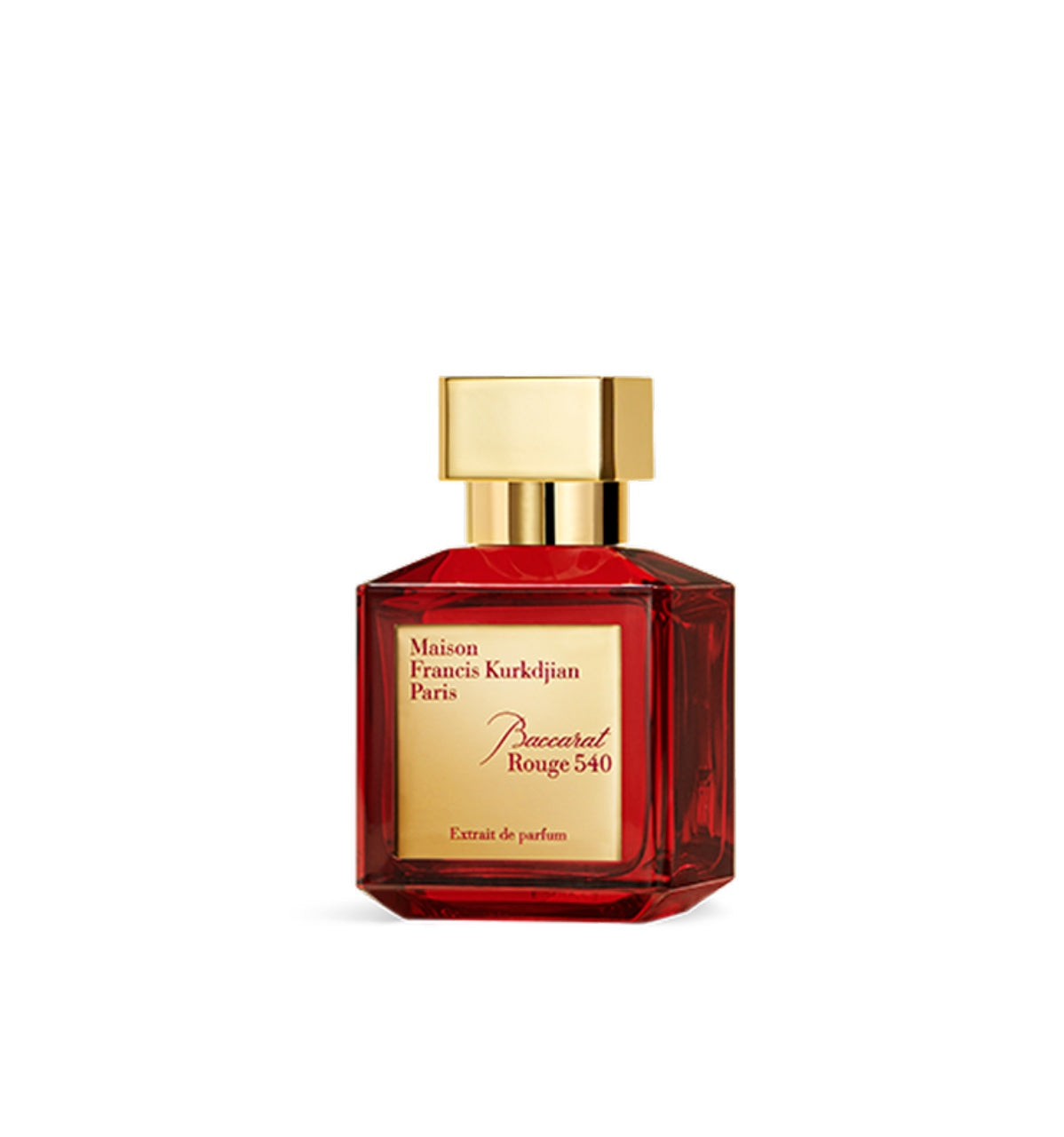 FRANCIS KURKDJIAN BACCARAT ROUGE 540 UNISEX EXTRAIT DE PARFUM 70 ML (SCATOLATO)