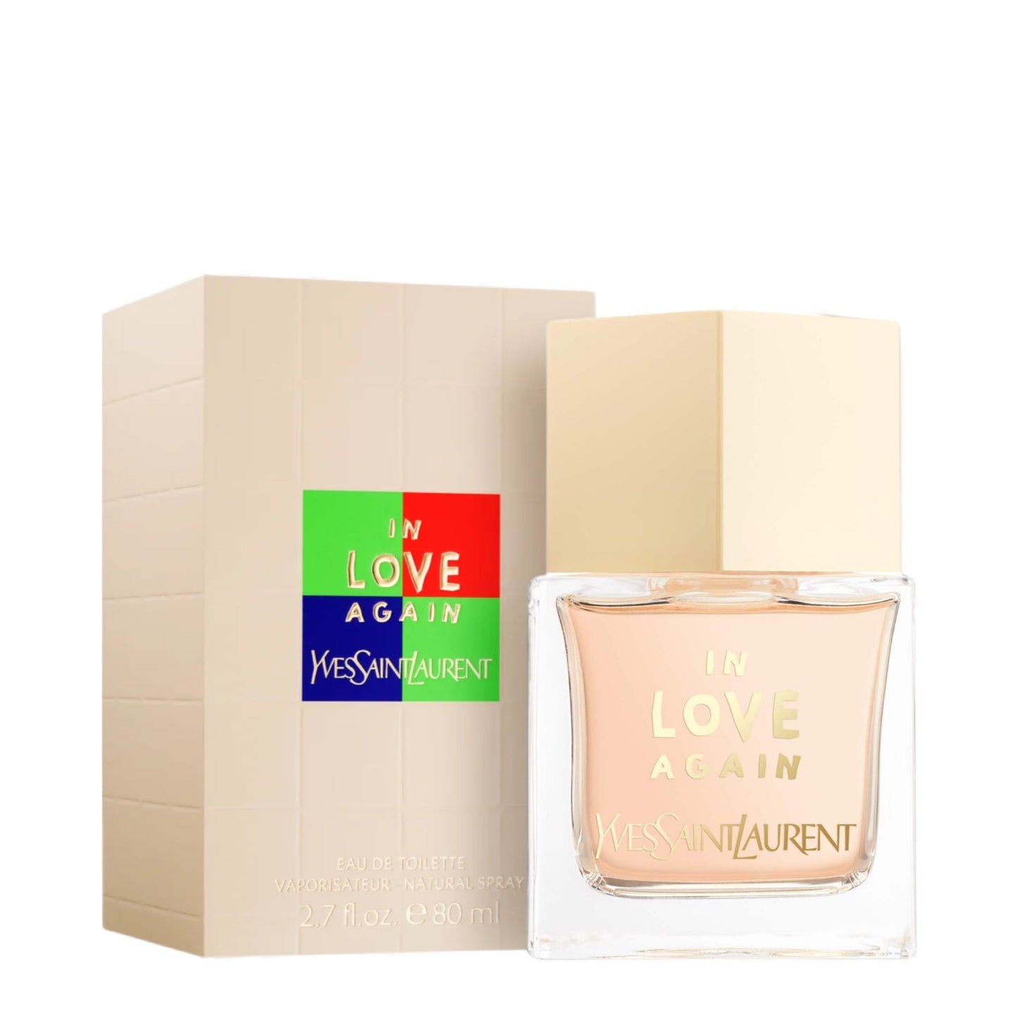 YVES SAINT LAURENT IN LOVE AGAIN EAU DE TOILETTE 80 ML (SCATOLATO)