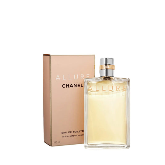 CHANEL ALLURE EAU DE TOILETTE POUR FEMME 100 ML (SCATOLATO)