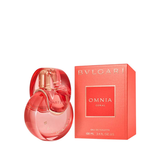 BVLGARI OMNIA CORAL EAU DE TOILETTE 100 ML (SCATOLATO)