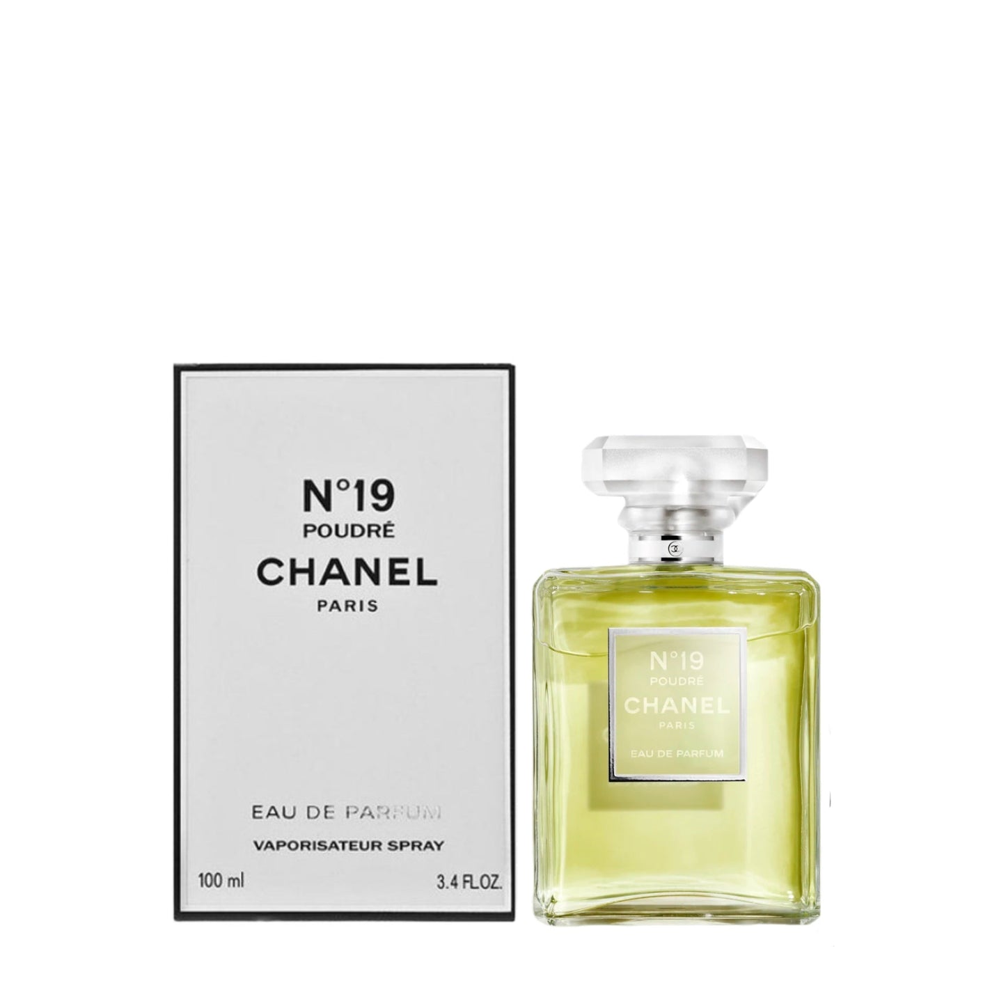 CHANEL N°19 POUDRÉ EAU DE PARFUM 100 ML (SCATOLATO)