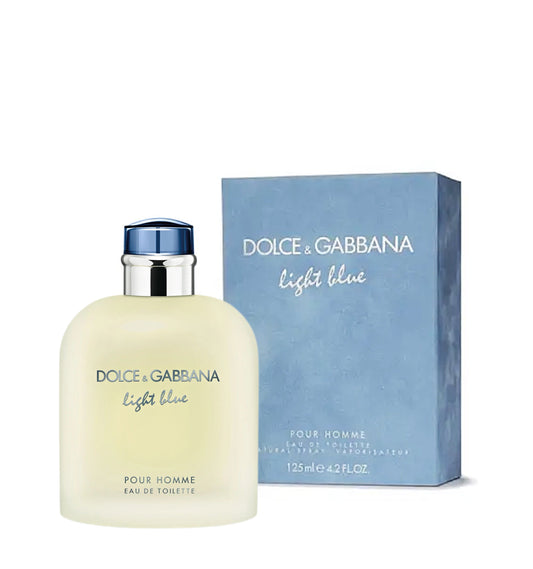 DOLCE&GABBANA LIGHT BLUE POUR HOMME EAU DE TOILETTE 125 ML (SCATOLATO)