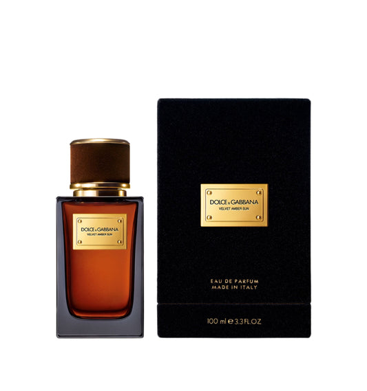 DOLCE&GABBANA VELVET AMBER SUN EAU DE PARFUM 100 ML (SCATOLATO)